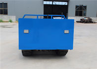 Hoạt động đơn giản Màu xanh lam Xe tải chở rác 2 tấn cao su mini 2 tấn